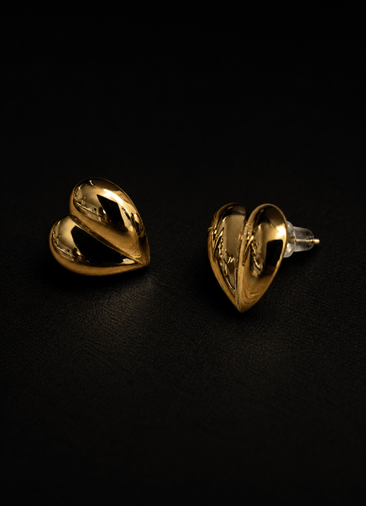Boucles d'oreilles cœur - Meïora