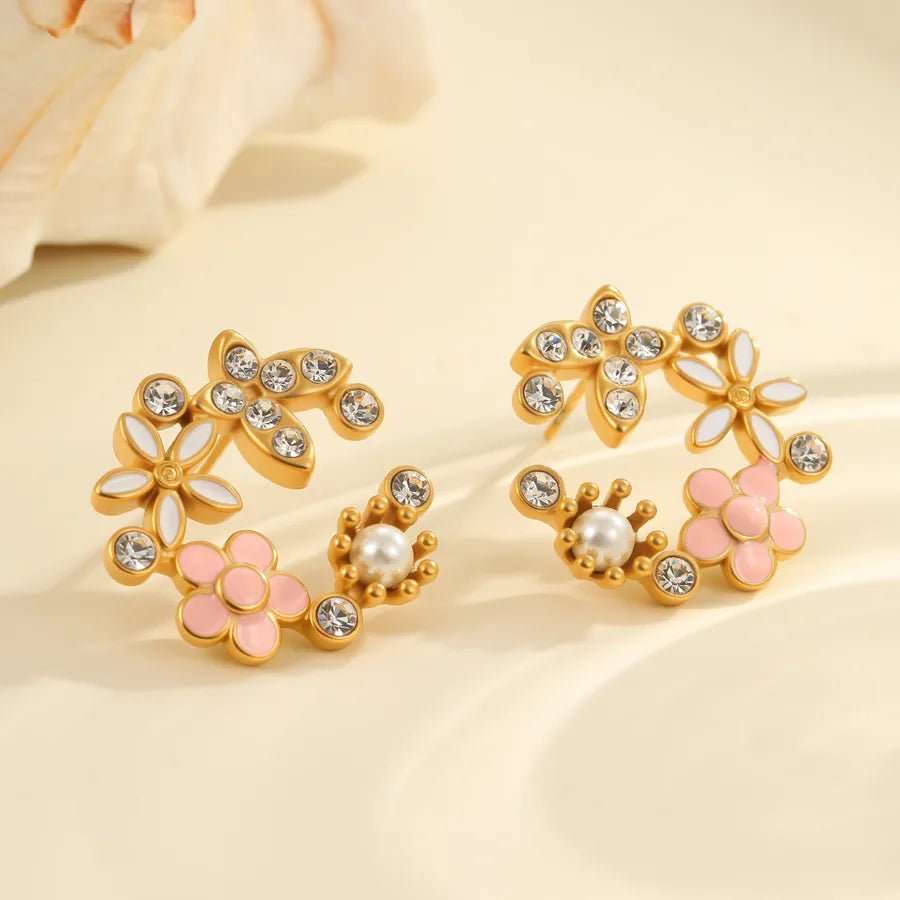 Boucles d'oreilles Flora - Meïora
